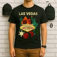 Welcome To Fabulous Las Vegas Collage T-Shirt thumb 6