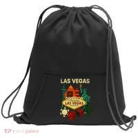 Welcome To Fabulous Las Vegas Collage Sweatshirt Cinch Pack Bag thumb 0