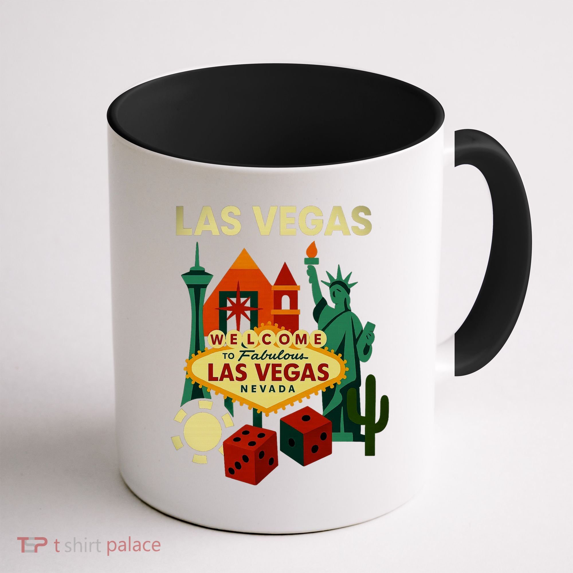 Welcome To Fabulous Las Vegas Collage Coffee Mug