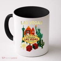 Welcome To Fabulous Las Vegas Collage Coffee Mug thumb 0