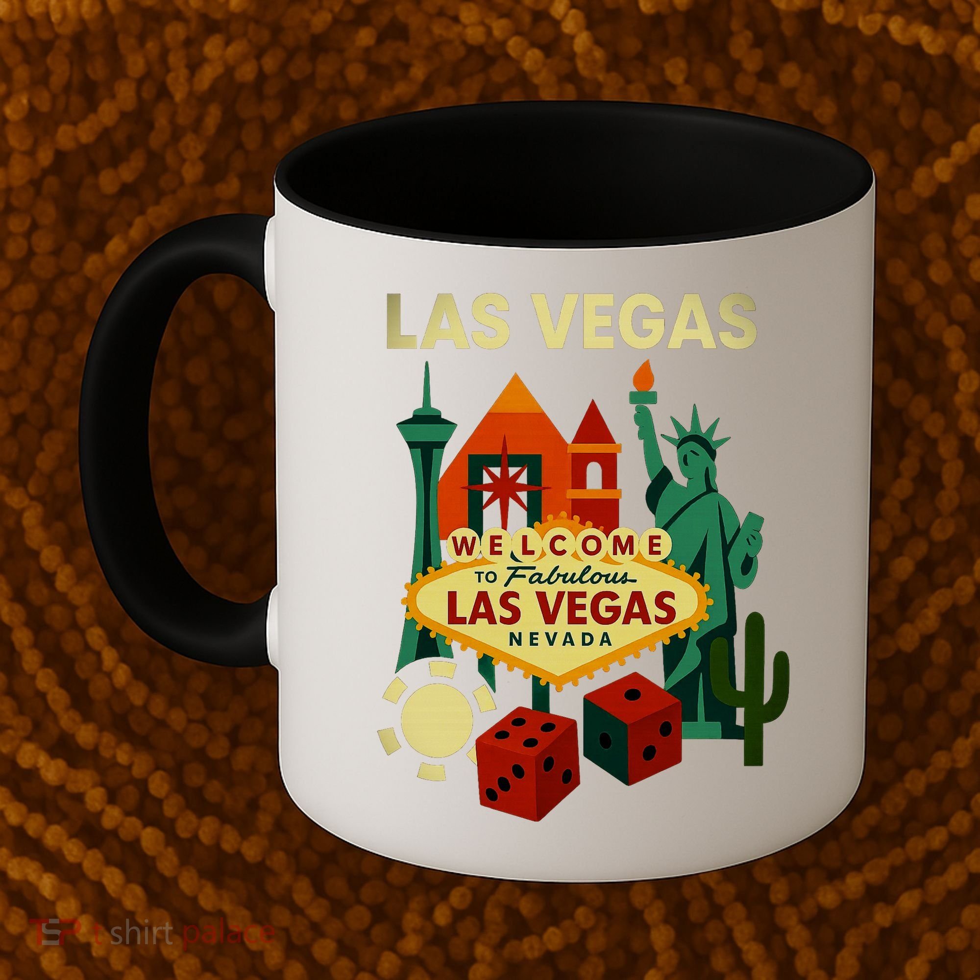 Welcome To Fabulous Las Vegas Collage Coffee Mug