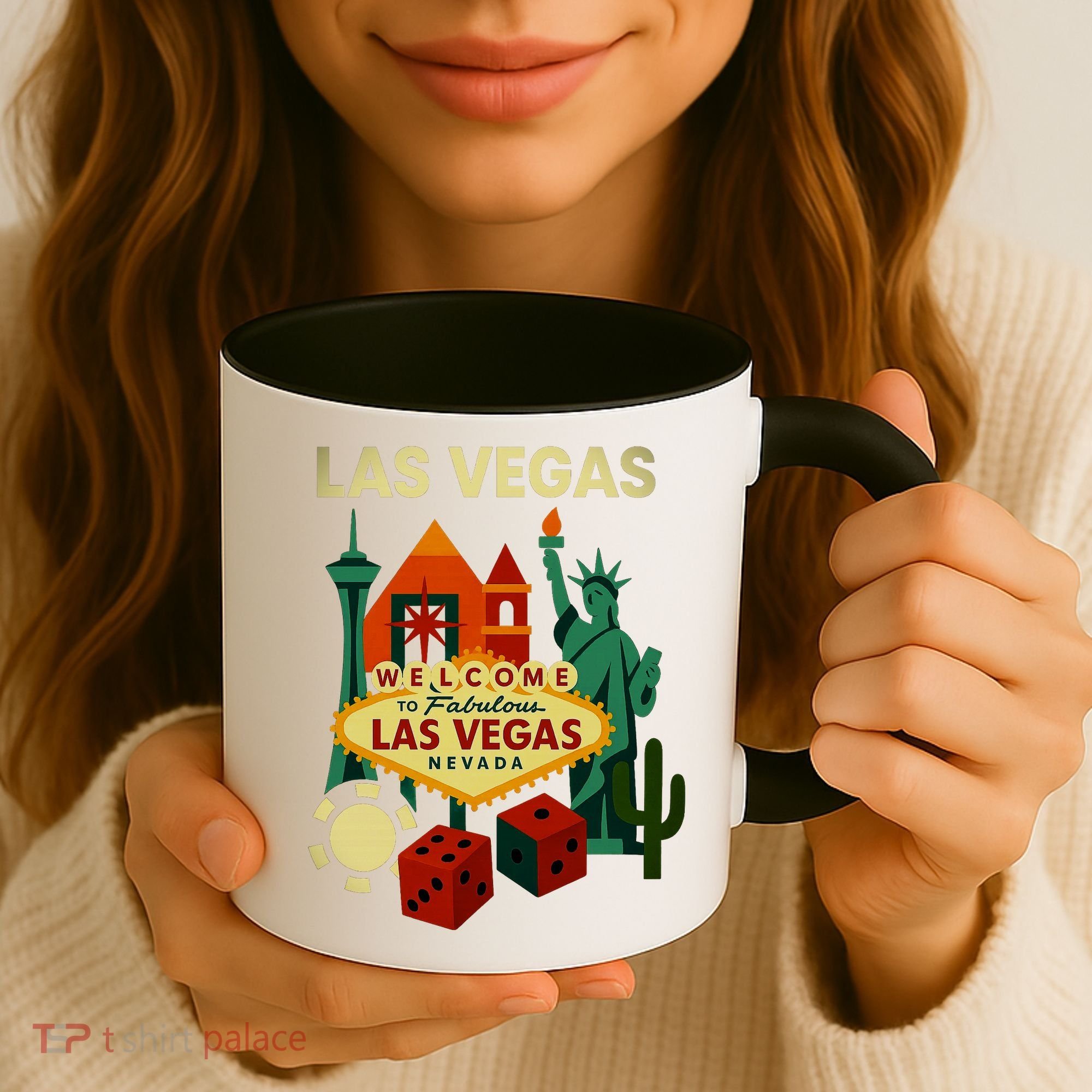 Welcome To Fabulous Las Vegas Collage Coffee Mug