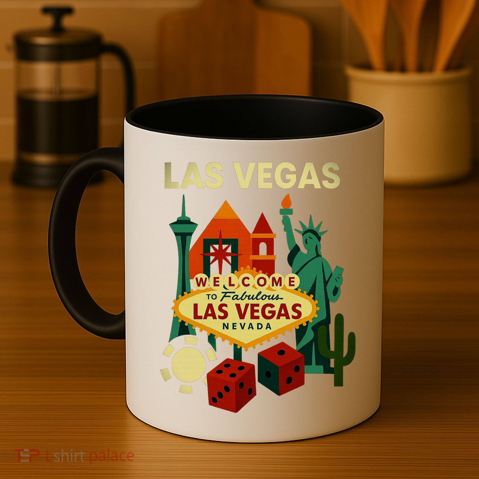 Welcome To Fabulous Las Vegas Collage Coffee Mug