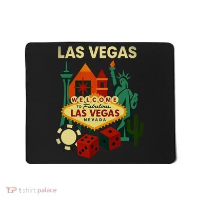 Welcome To Fabulous Las Vegas Collage Mousepad