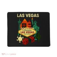 Welcome To Fabulous Las Vegas Collage Mousepad thumb 0
