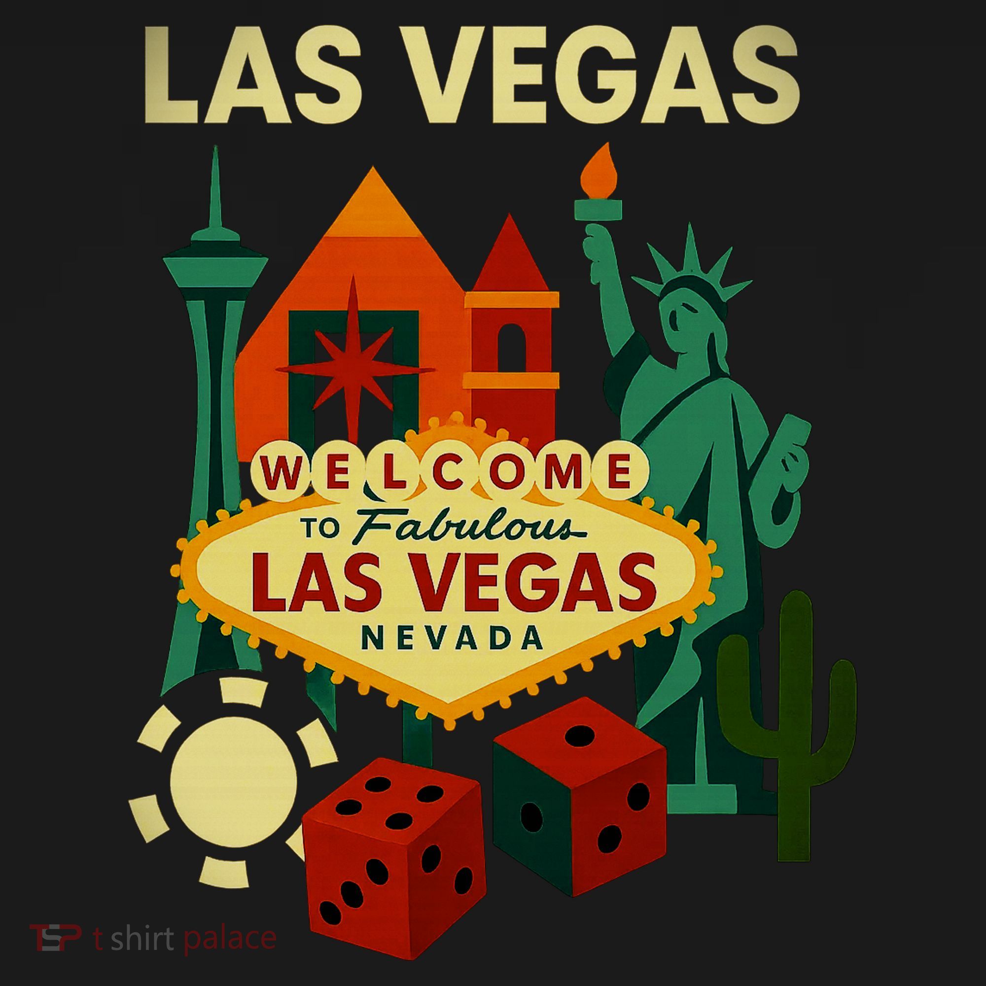 Welcome To Fabulous Las Vegas Collage Women's Tank Top