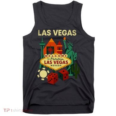 Welcome To Fabulous Las Vegas Collage Tank Top