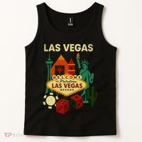 Welcome To Fabulous Las Vegas Collage Tank Top thumb 2