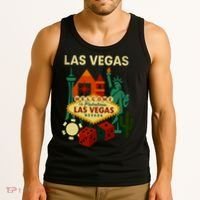 Welcome To Fabulous Las Vegas Collage Tank Top thumb 3