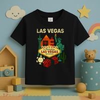 Welcome To Fabulous Las Vegas Collage Toddler T-Shirt thumb 3