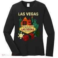 Welcome To Fabulous Las Vegas Collage Women's Long Sleeve Shirt thumb 0