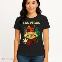 Welcome To Fabulous Las Vegas Collage Women's T-Shirt thumb 4