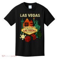 Welcome To Fabulous Las Vegas Collage Kids T-Shirt thumb 0