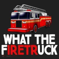What The Firetruck Fire Rescuer Firefighter Funny Gift Beanie thumb 2