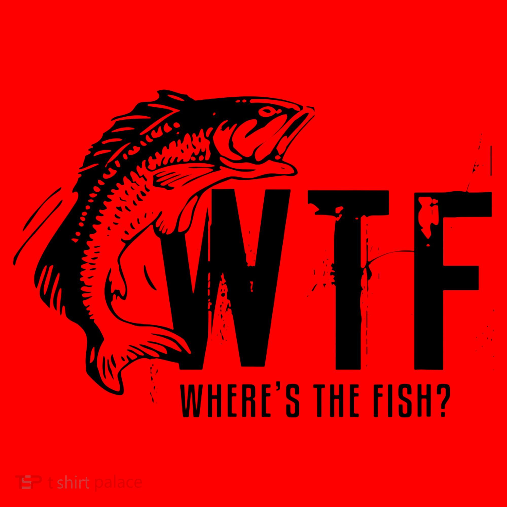 Wheres The Fish Wtf Meaning Funny Fishing Santa Hat