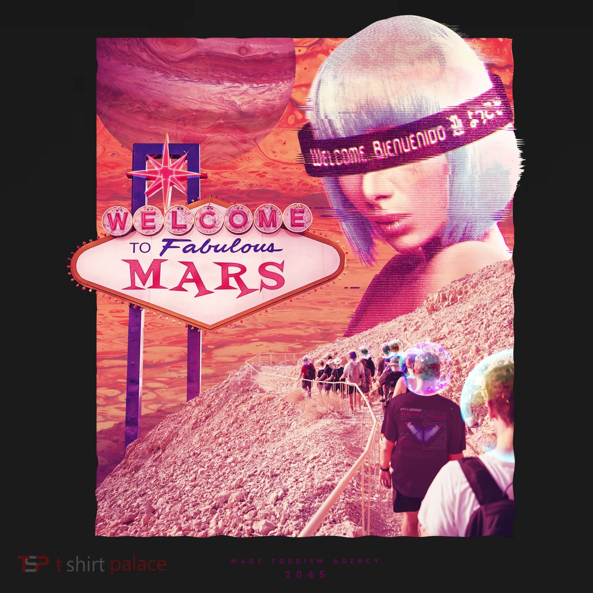 Welcome To Fabulous Mars Toddler Hoodie