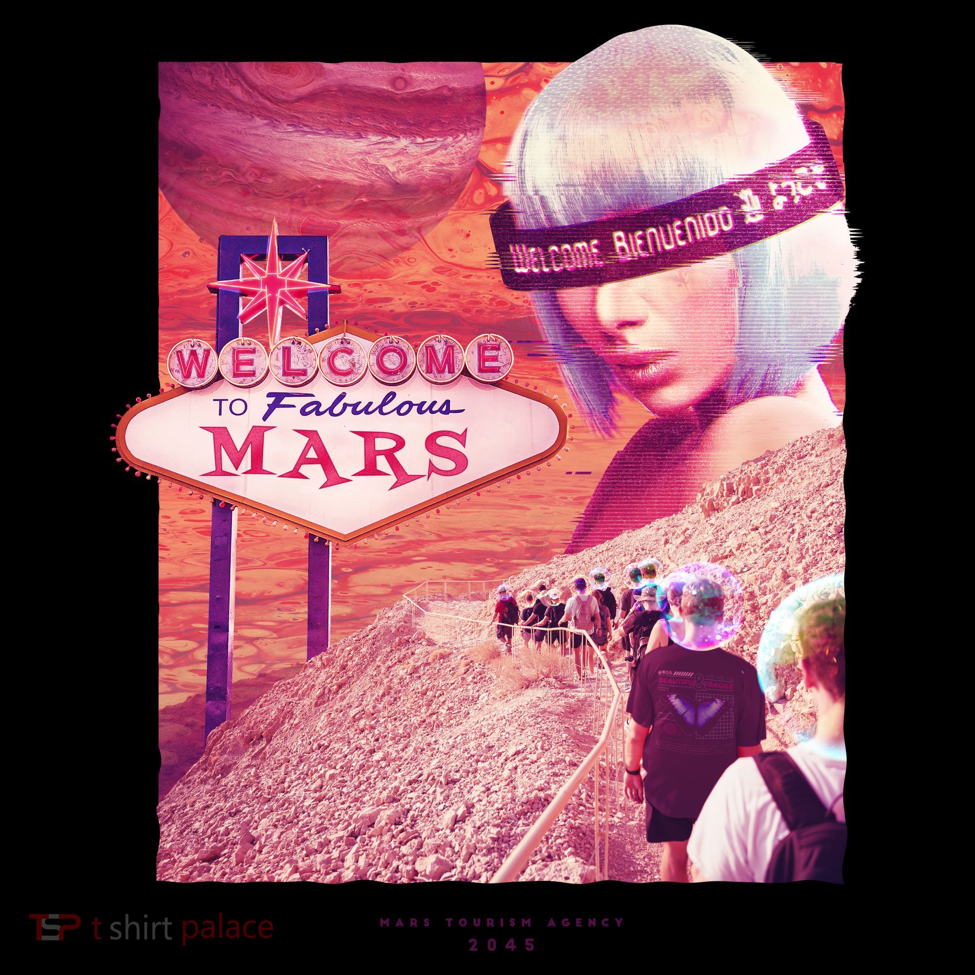 Welcome To Fabulous Mars Tote Bag