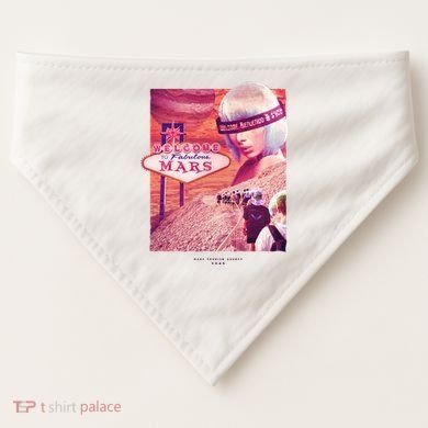 Welcome To Fabulous Mars USA-Made Doggie Bandana