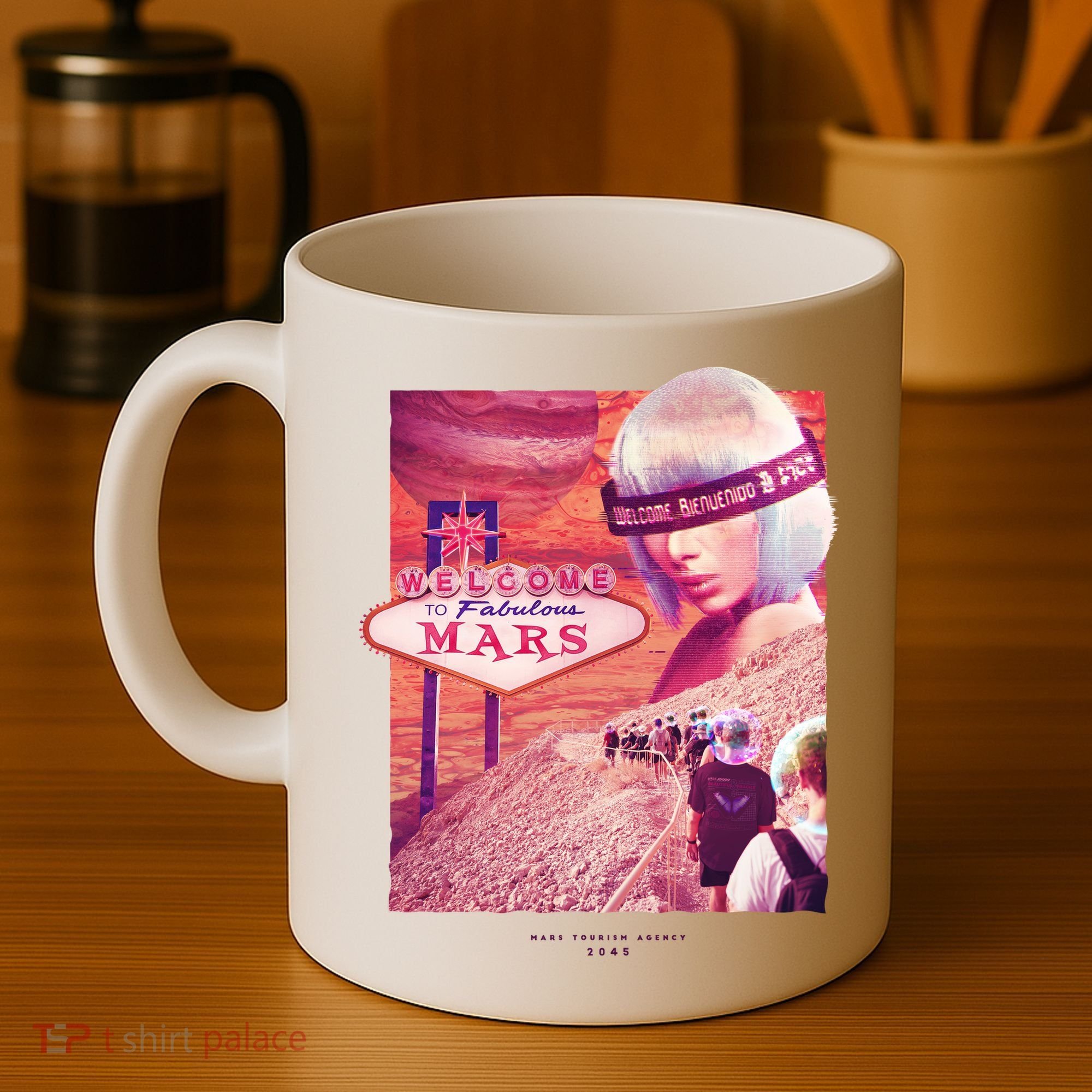 Welcome To Fabulous Mars Coffee Mug