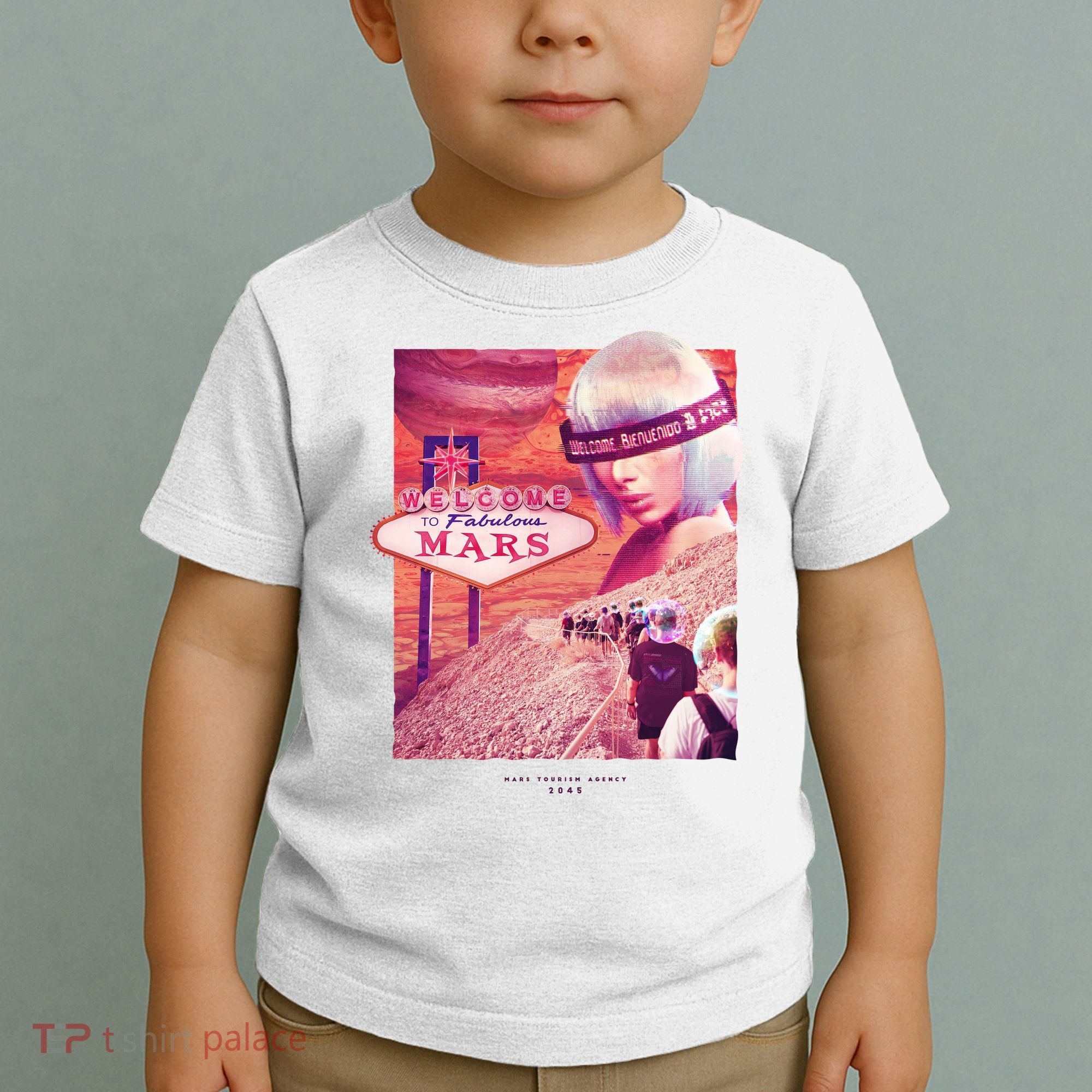 Welcome To Fabulous Mars Toddler T-Shirt