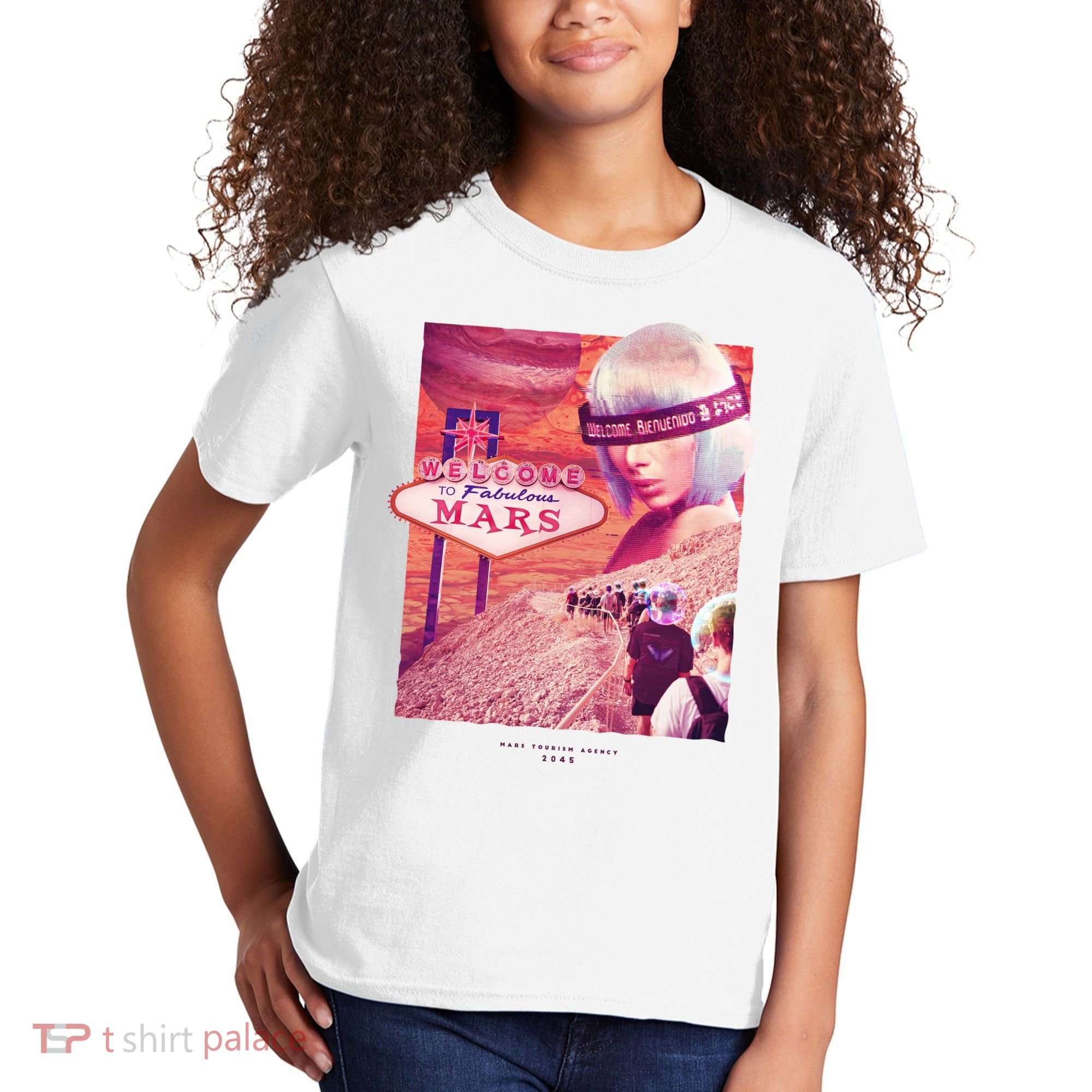 Welcome To Fabulous Mars Kids T-Shirt