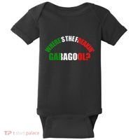 WhereS The Freakin Gabagool Meme Capicola Italian American Baby Bodysuit thumb 0