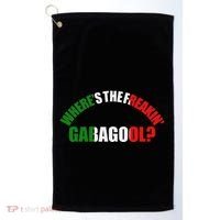WhereS The Freakin Gabagool Meme Capicola Italian American Golf Towel thumb 0
