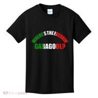 WhereS The Freakin Gabagool Meme Capicola Italian American Kids T-Shirt thumb 0