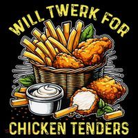 Will Twerk For Chicken Tenders Funny Coffee Mug thumb 5