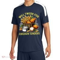 Will Twerk For Chicken Tenders Funny Sport-Tek Competitor United Soccer Jersey thumb 0