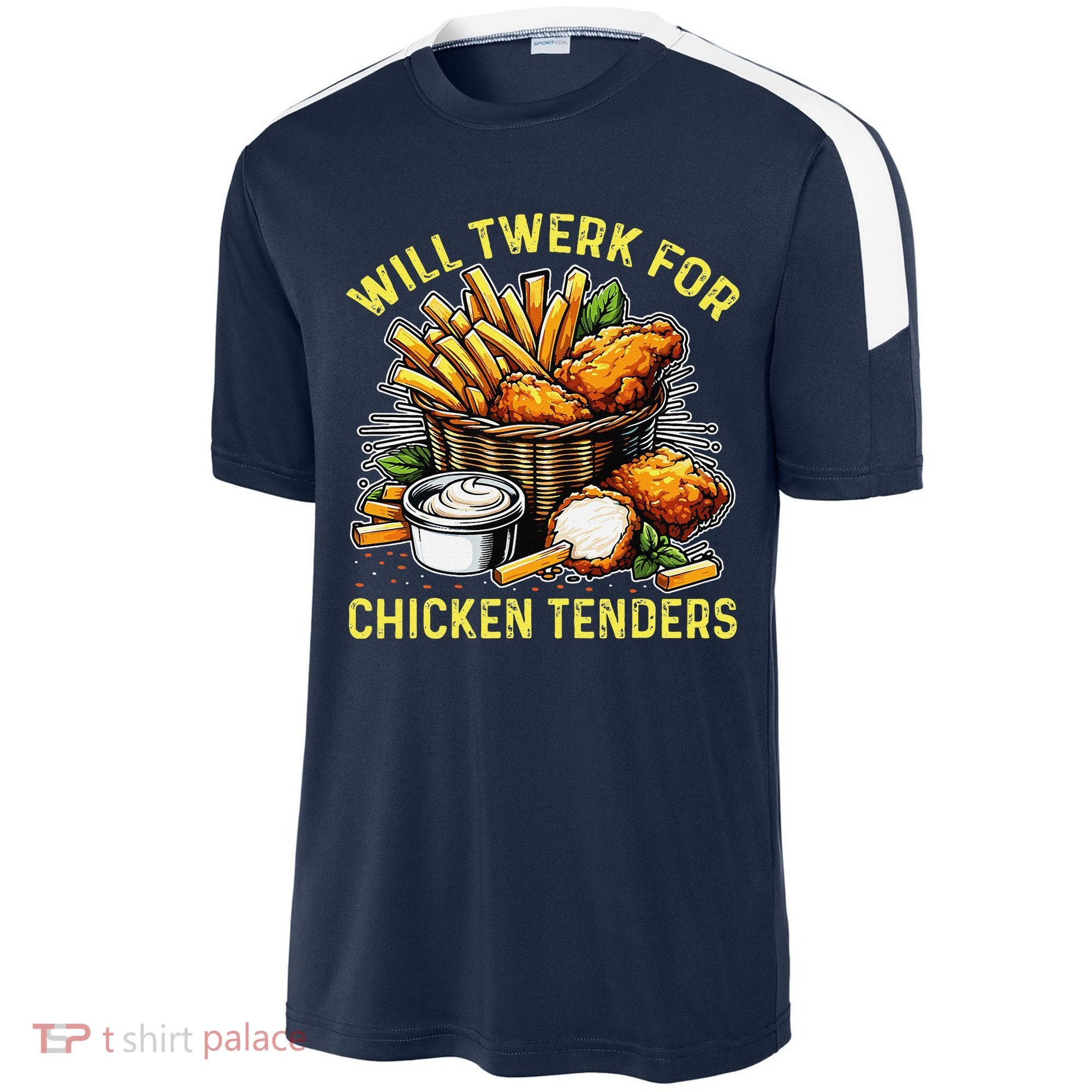 Will Twerk For Chicken Tenders Funny Sport-Tek Competitor United Soccer Jersey