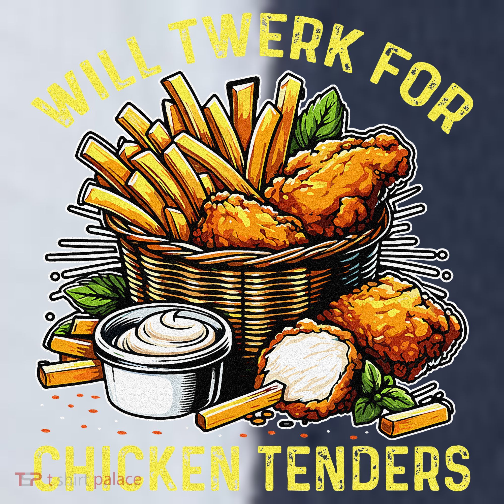 Will Twerk For Chicken Tenders Funny Sport-Tek Competitor United Soccer Jersey