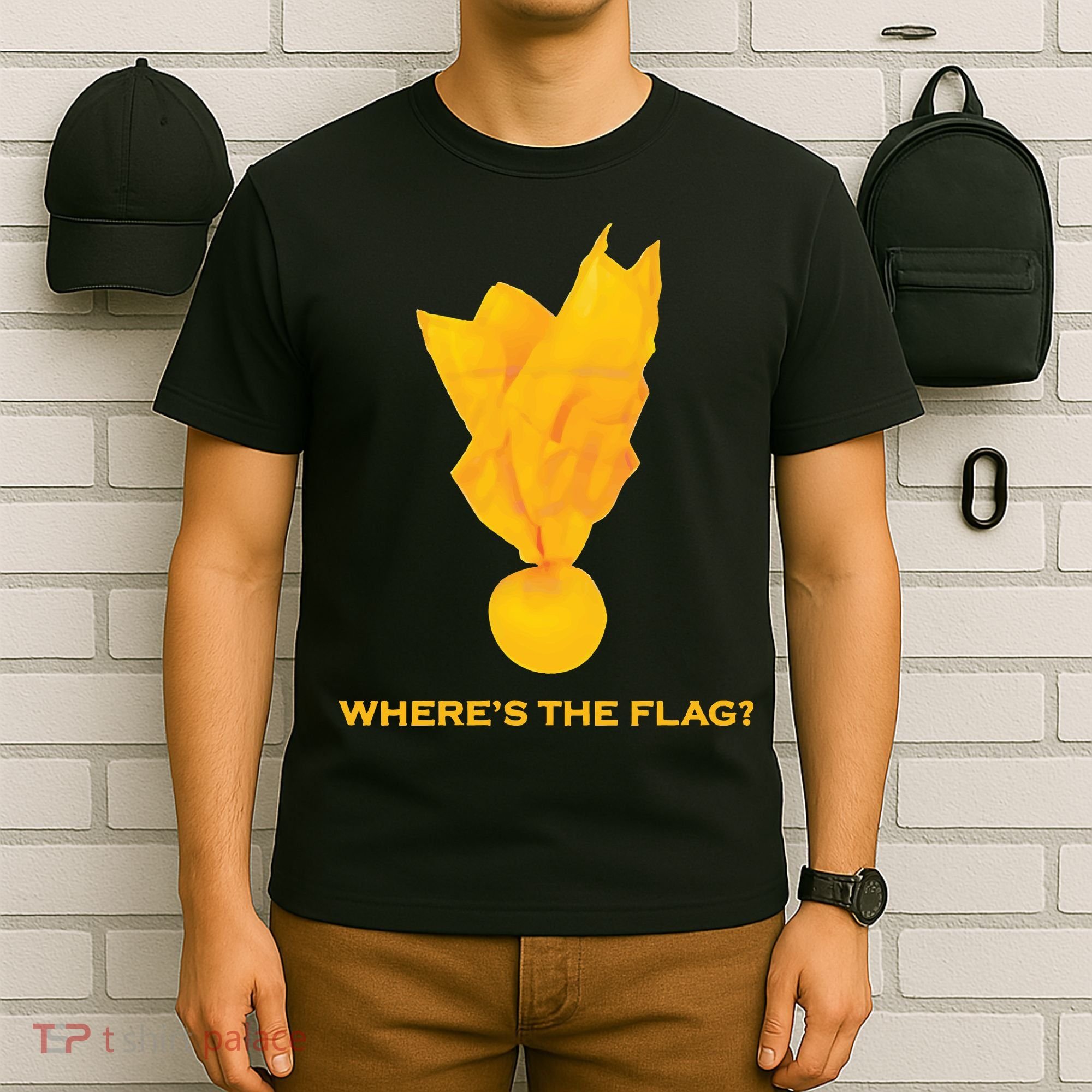 Wheres The Flag Football Penalty Flag T-Shirt