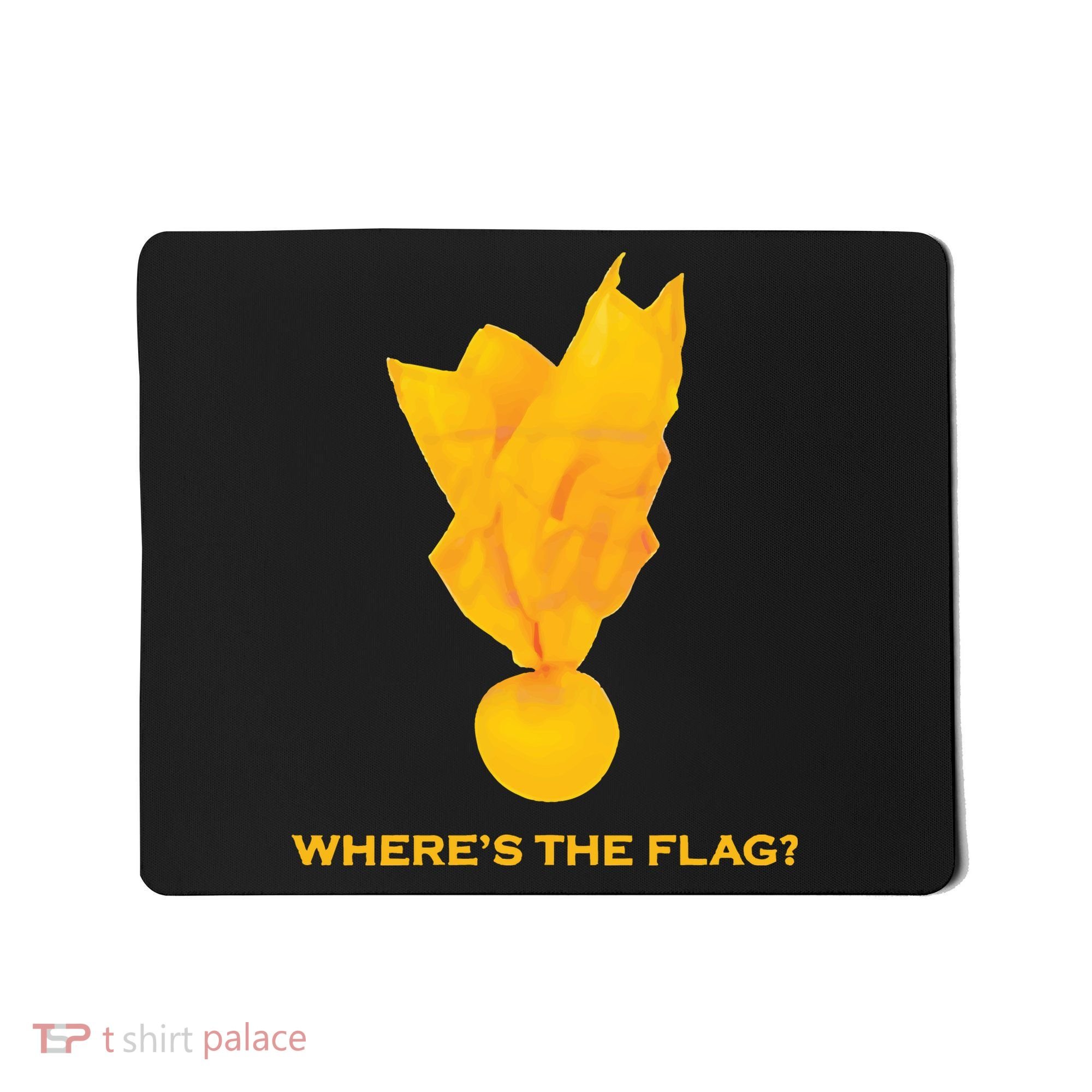 Wheres The Flag Football Penalty Flag Mousepad