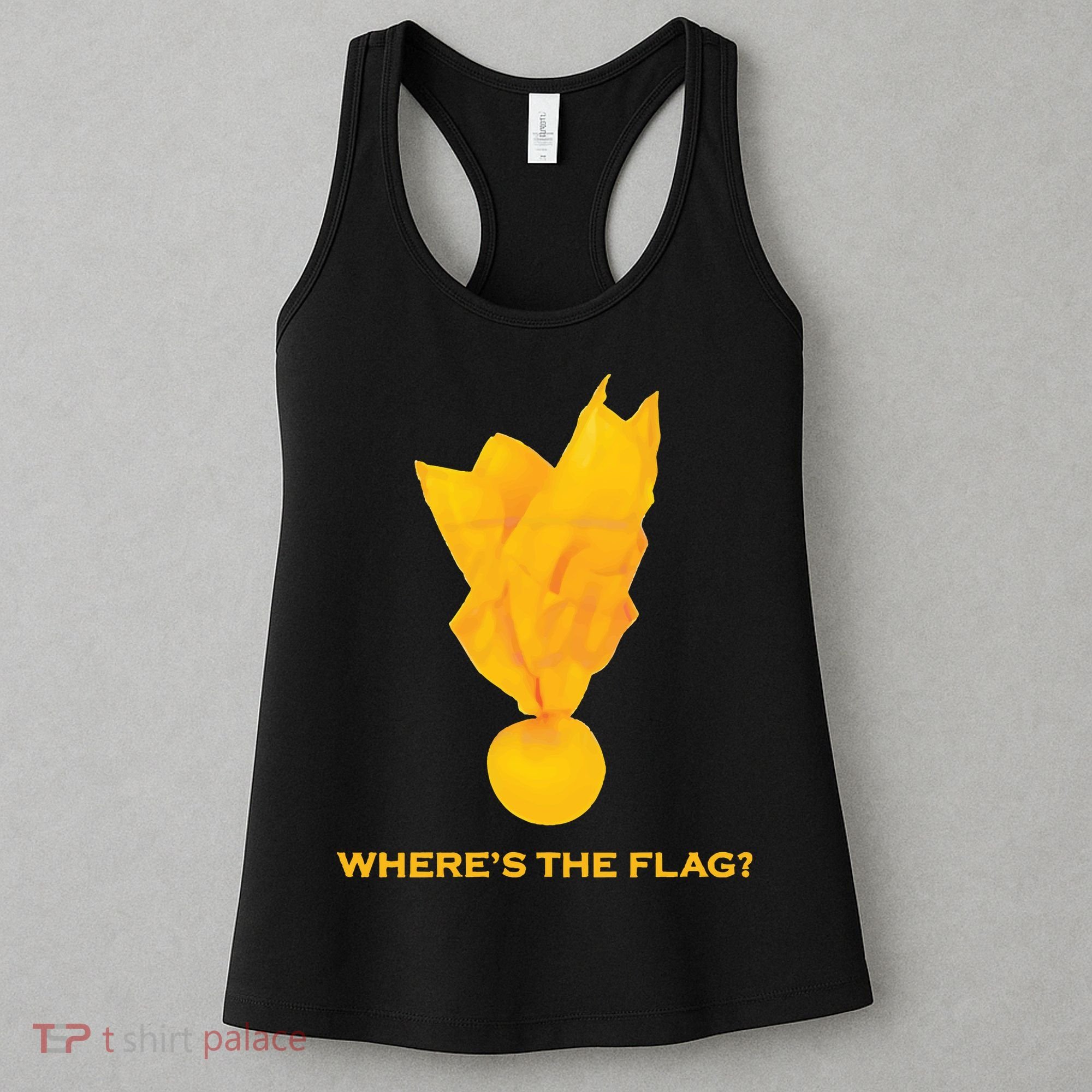 Wheres The Flag Football Penalty Flag Women's Tank Top