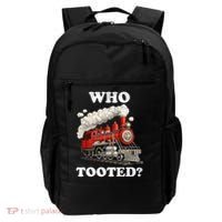 Who Tooted Funny Train Backpack thumb 0