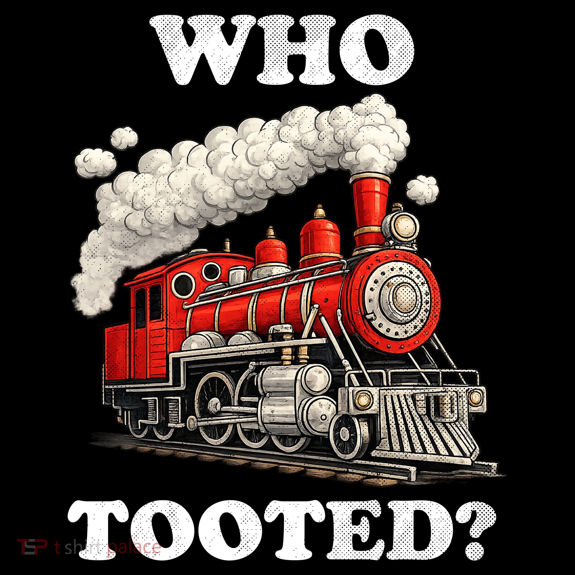 Who Tooted Funny Train Coaster
