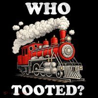 Who Tooted Funny Train Toddler Hoodie thumb 2