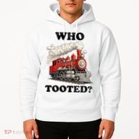 Who Tooted Funny Train Hoodie thumb 2