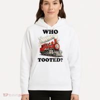 Who Tooted Funny Train Hoodie thumb 5