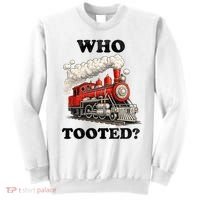 Who Tooted Funny Train Sweatshirt thumb 0