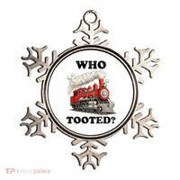 Who Tooted Funny Train Ornament thumb 0