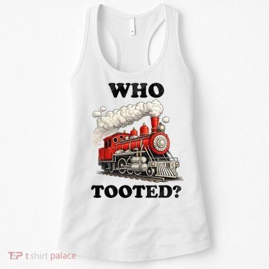 Who Tooted Funny Train Women's Tank Top