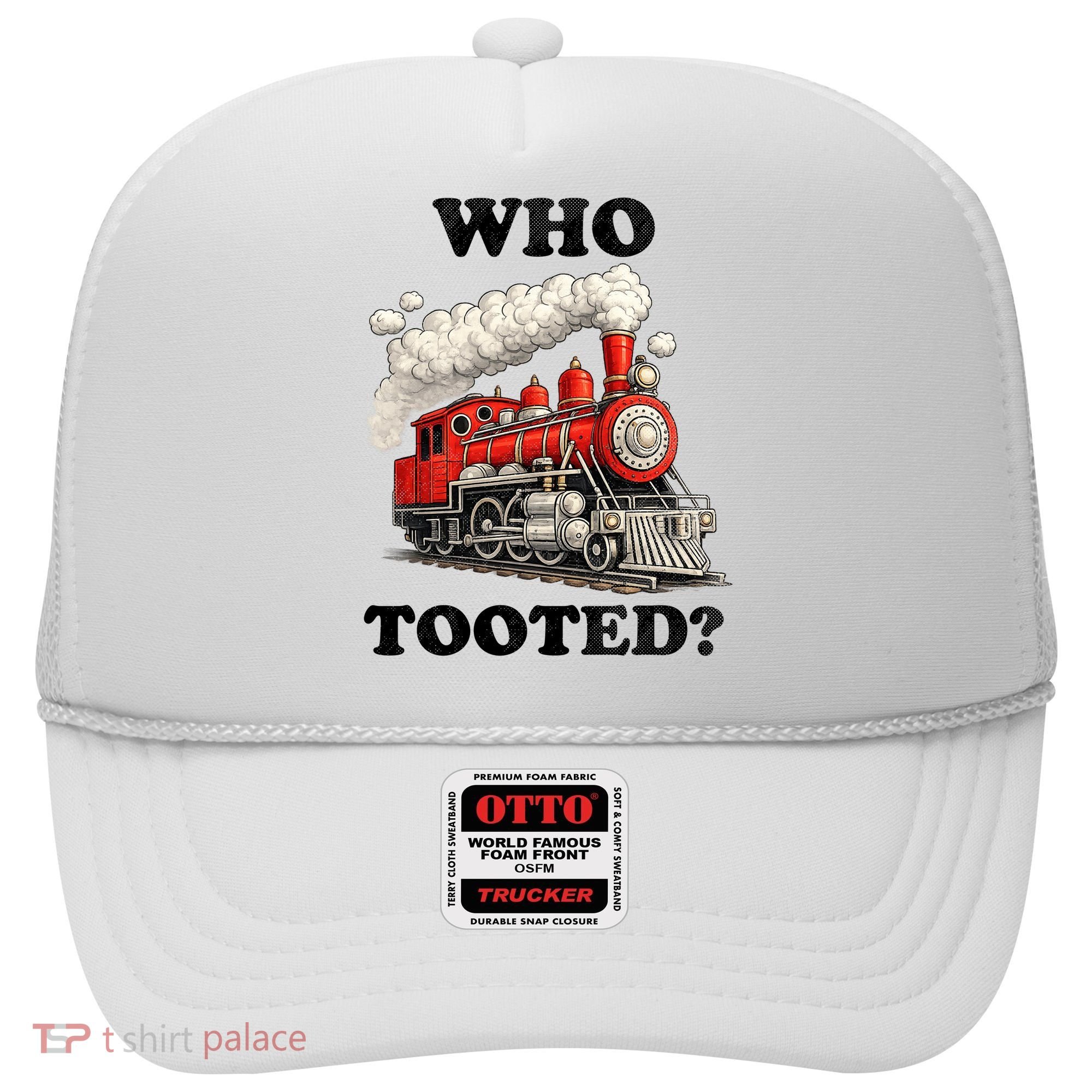 Who Tooted Funny Train Hat