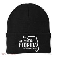Welcome to Florida The ONLY Free State Beanie thumb 0