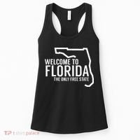 Welcome to Florida The ONLY Free State Women's Tank Top thumb 0
