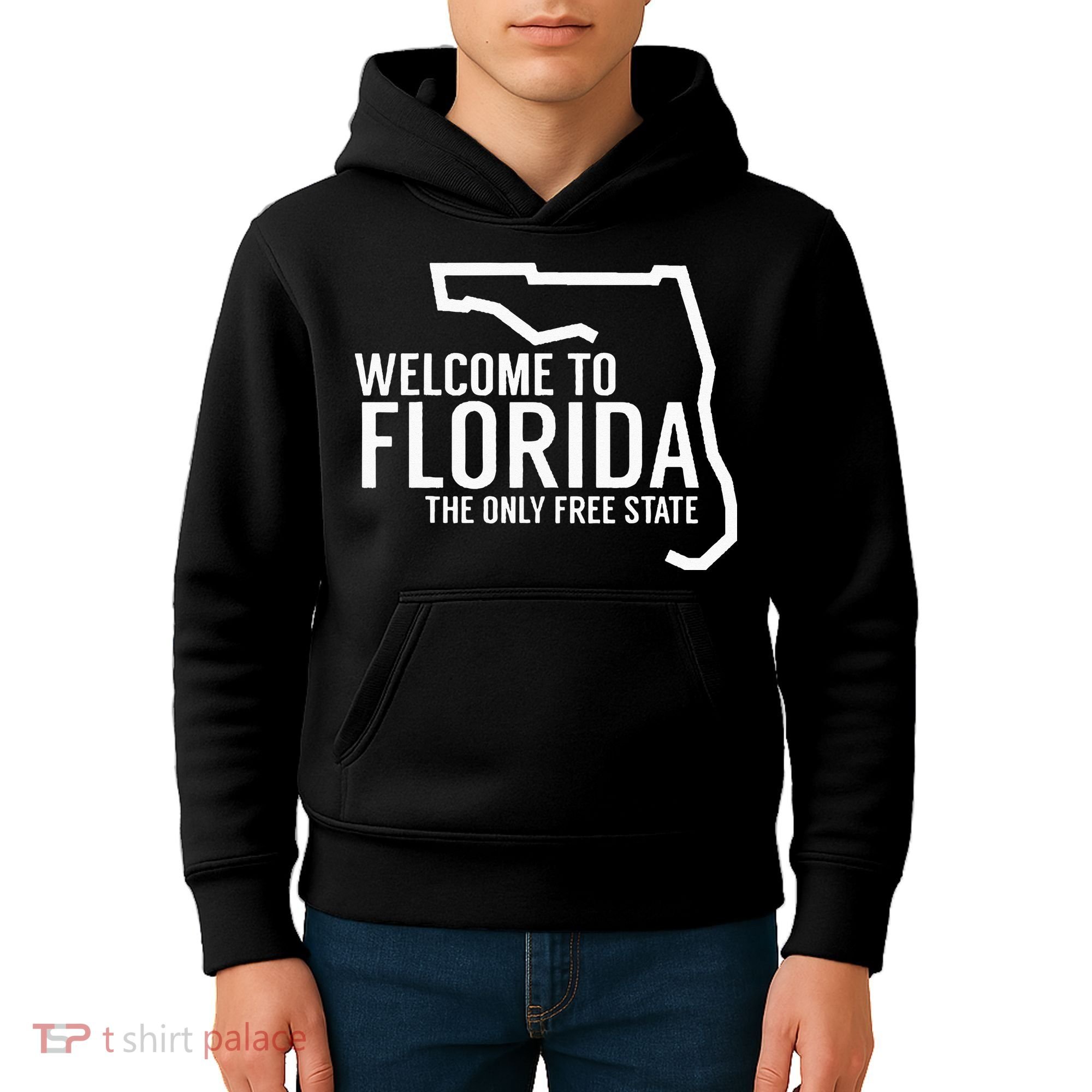 Welcome to Florida The ONLY Free State Kids Hoodie