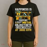 Woodturning Turning For Woodworker Or Carpenter T-Shirt thumb 4