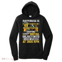 Woodturning Turning For Woodworker Or Carpenter Women's Hoodie thumb 0