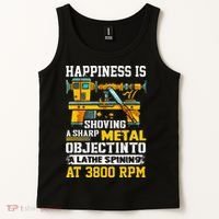 Woodturning Turning For Woodworker Or Carpenter Tank Top thumb 2